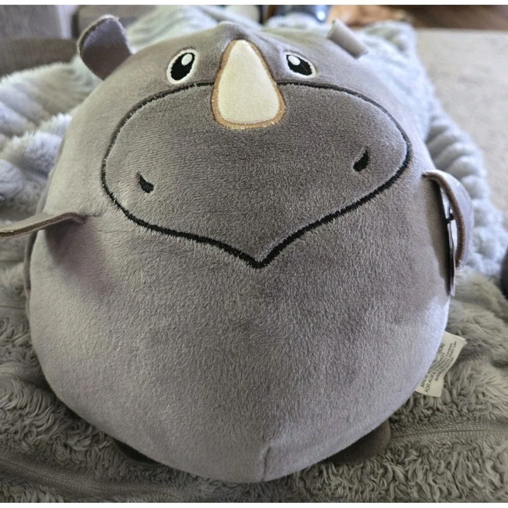 VERY RARE VERSION Eggamals Rhino & Monkey 2 in 1 Reversible 8.5